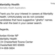 Screenshot of the email Hermeisha Robinson received from Mantality Health
